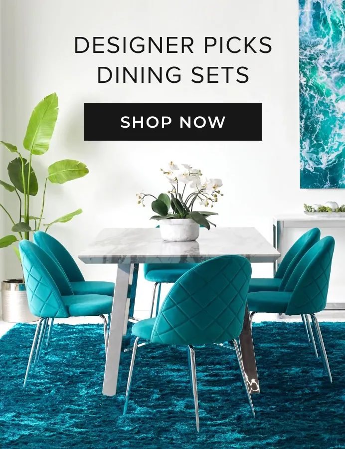 Designer Picks Dining Sets. Shop Now.
